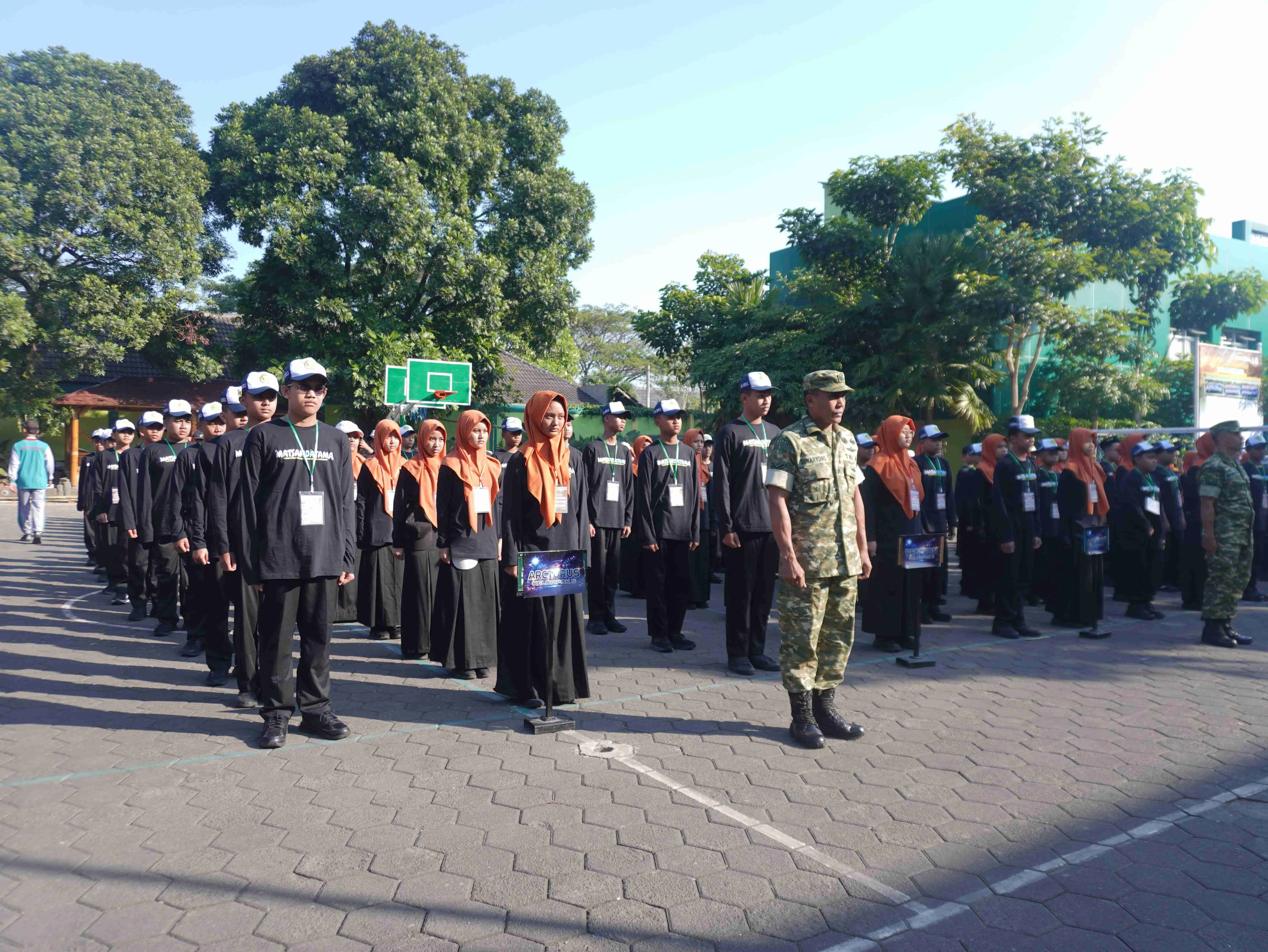 Semangat Bela Negara dan Pengembangan Bakat Warnai Hari Ketiga MATAMUDA MTsN 2 Kota Malang