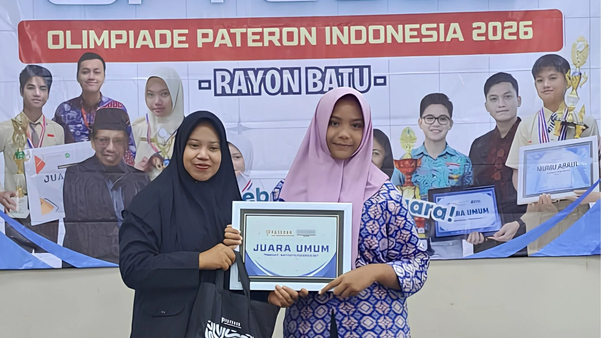 MTsN 2 Kota Malang Raih Juara Umum pada Olimpiade Pateron Indonesia 2026 Rayon Batu, Borong 26 Medali