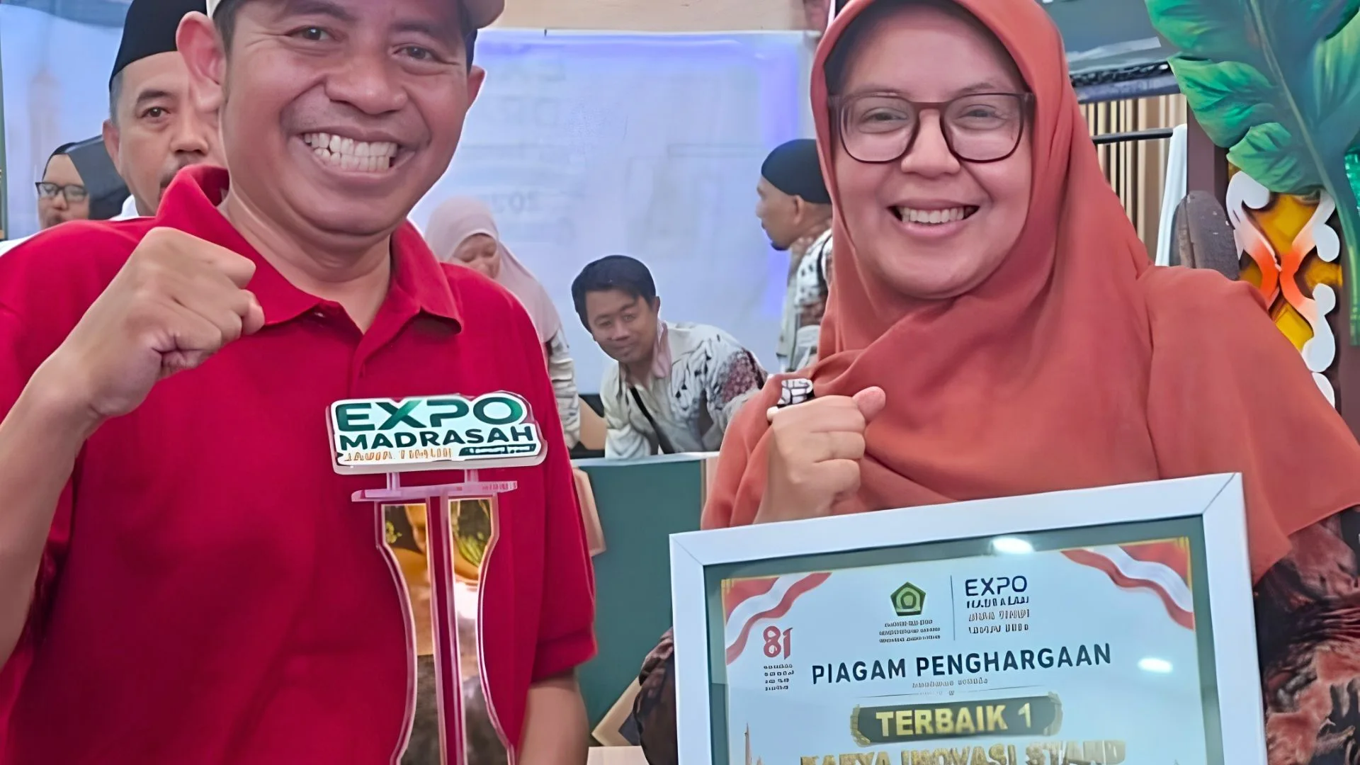 Karya Madrasah Kota Malang Berkilau di Expo Jatim Tahun 2026, Raih Terbaik 1 Inovasi Stand