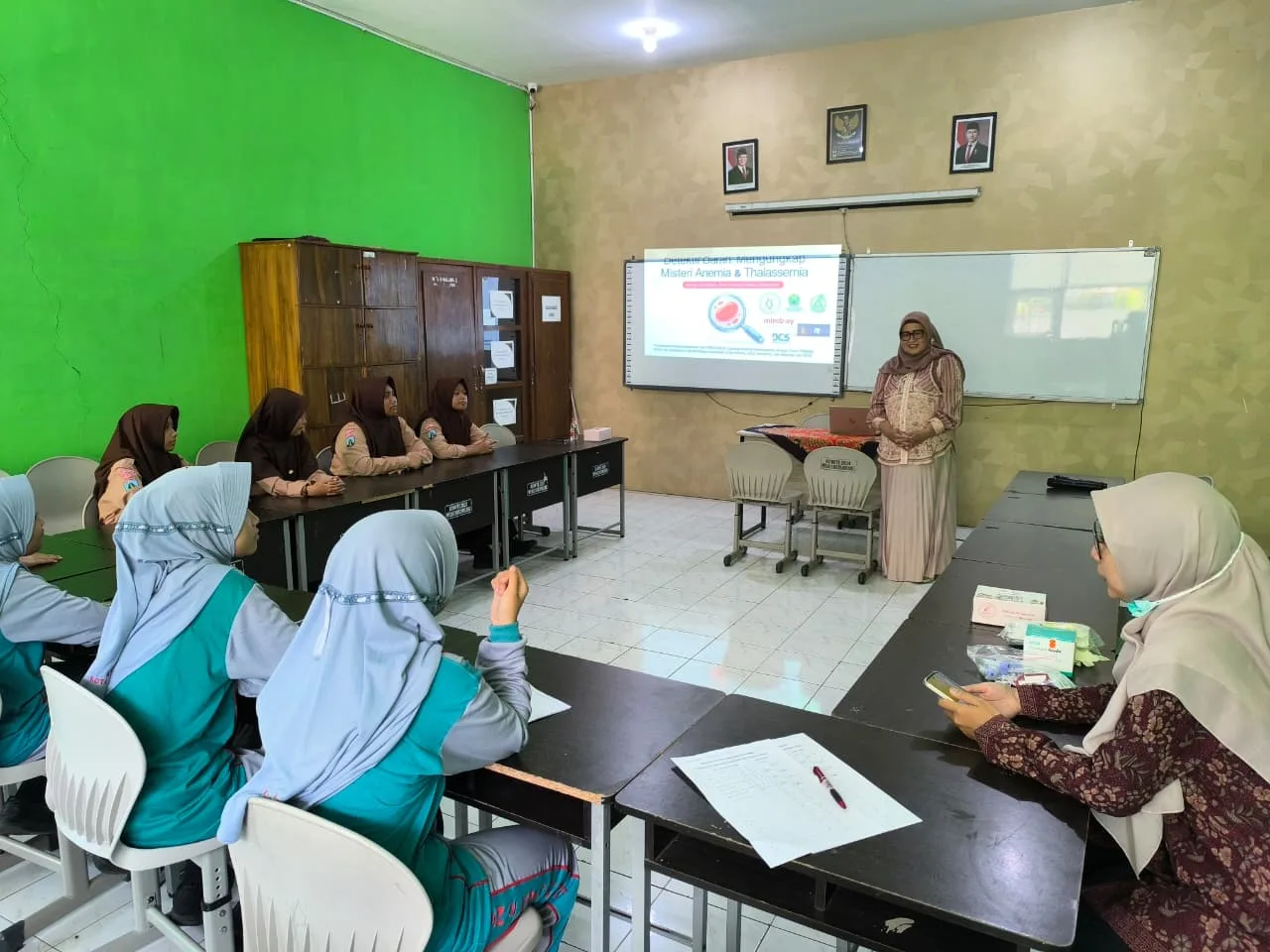 CKG di MTsN 2 Kota Malang, Perkuat Edukasi Deteksi Dini Thalasemia