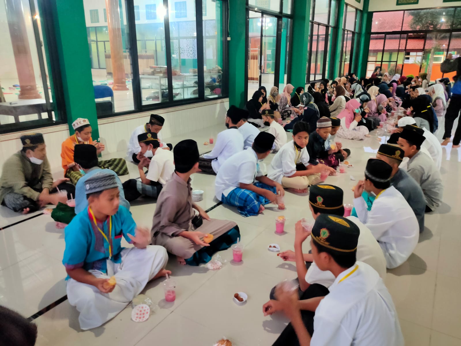 Laksanakan Ponram 3 Hari, Siswa Santap “Sabu” Bersama.