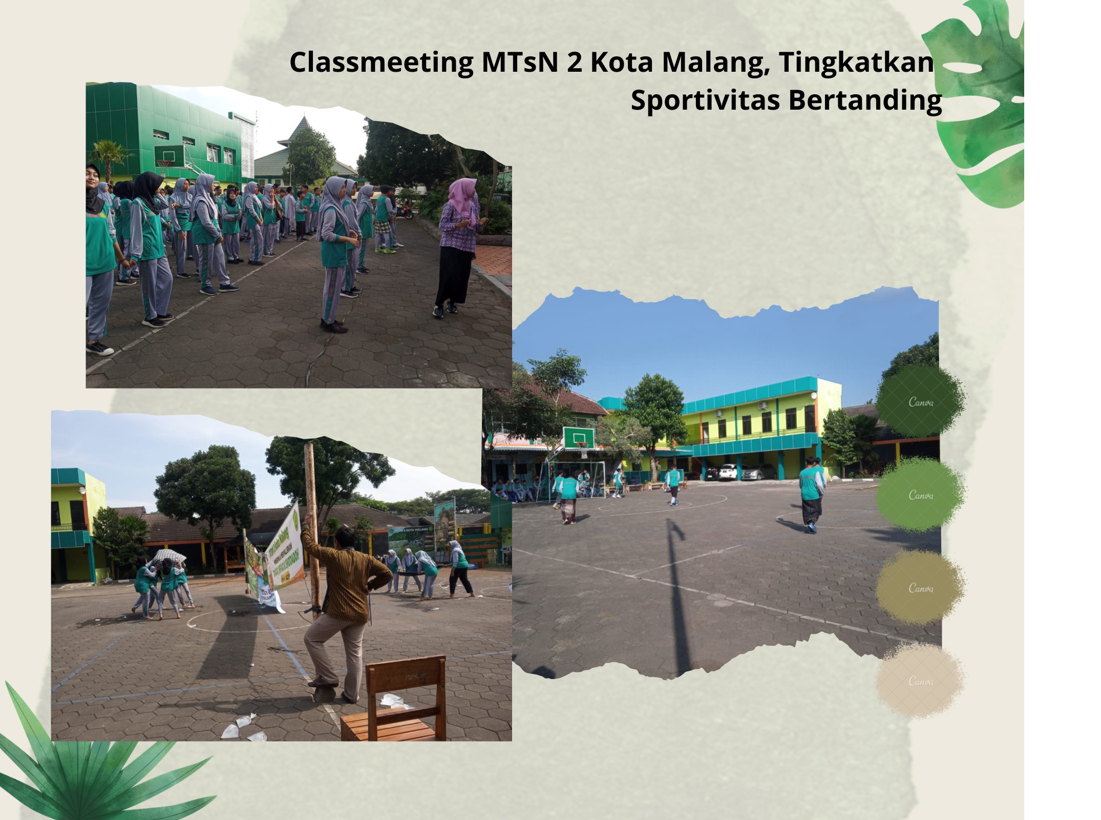 Class Meeting MTsN 2 Kota Malang, Tingkatkan Sportivitas Bertanding