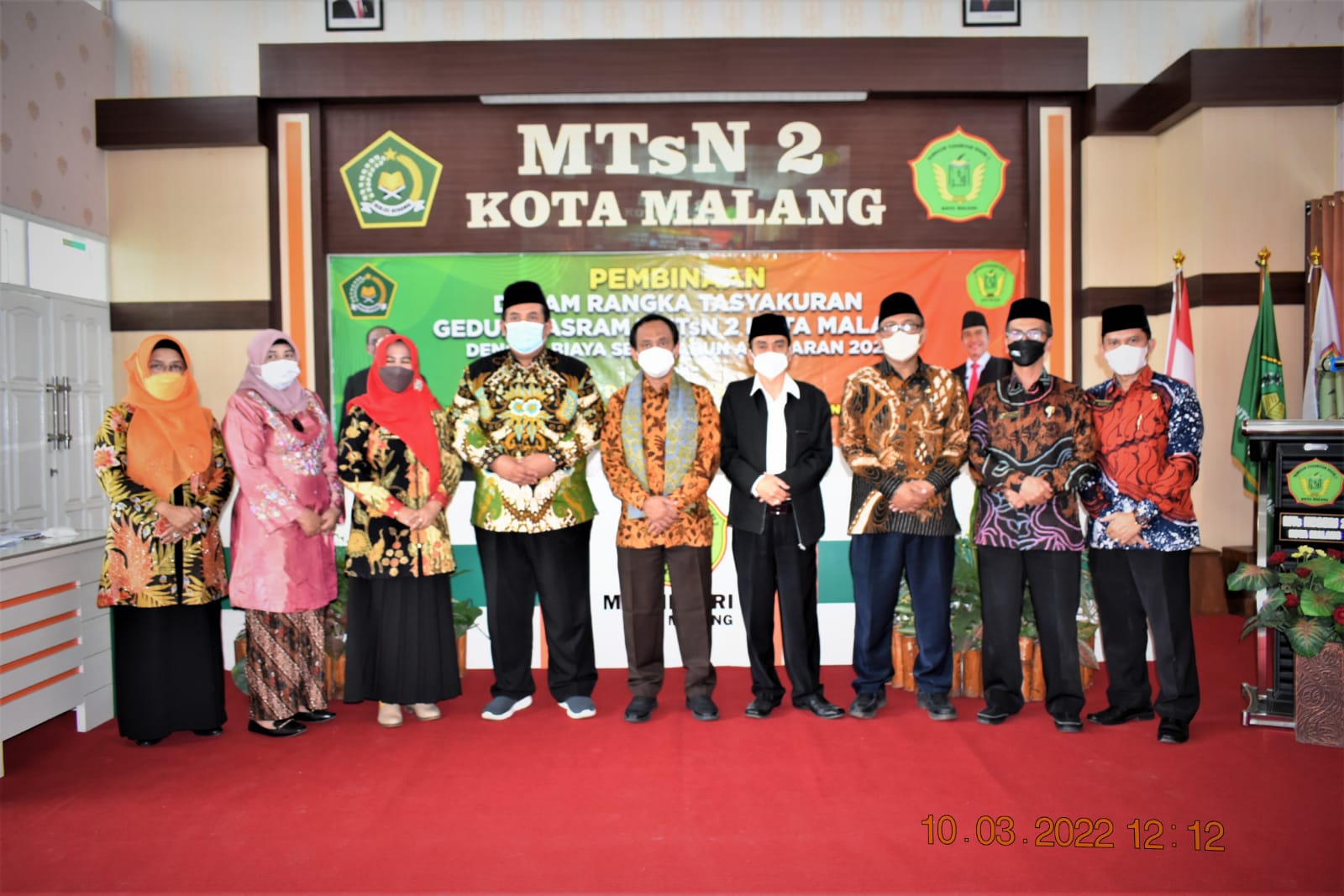Tasyakuran Atas Peresmian Asrama MTsN 2 Kota Malang Tahun 2022