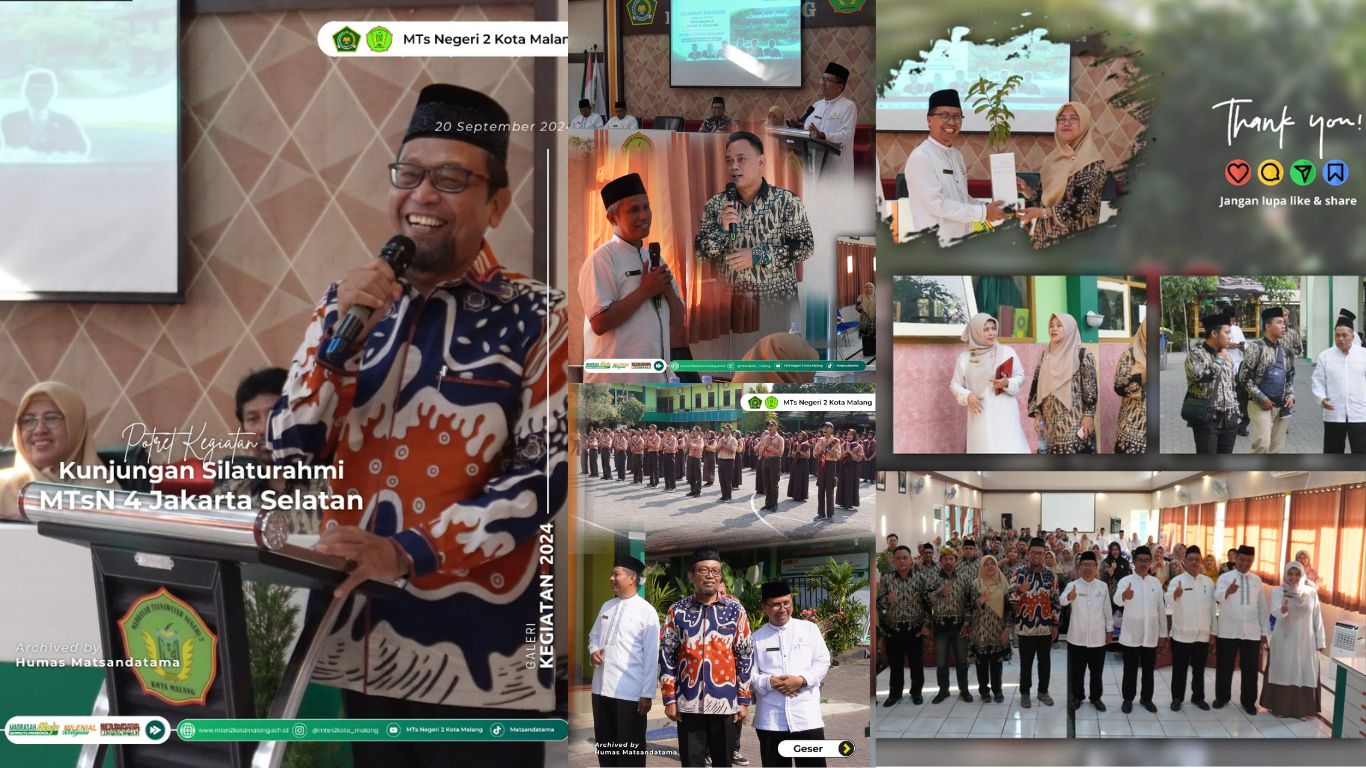 Menggali Ilmu Adiwiyata: Studi Tiru MTsN 4 Jakarta Selatan ke MTsN 2 Kota Malang