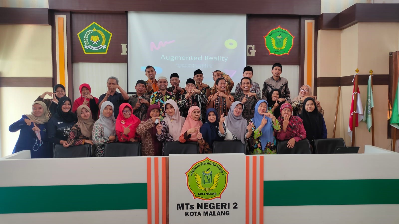 Desiminasi Media Pembelajaran Paint 3D, MTsN 2 Kota Malang Siap Digital Classroom