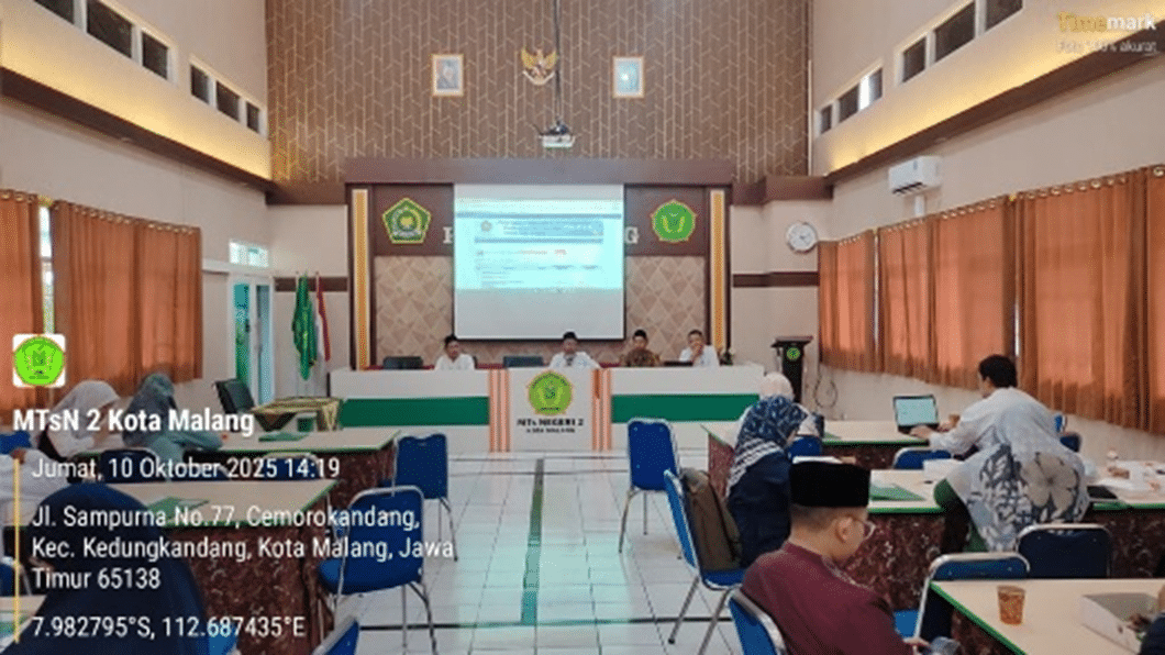 MTsN 2 Kota Malang Mantapkan Langkah Menuju ZI-WBK