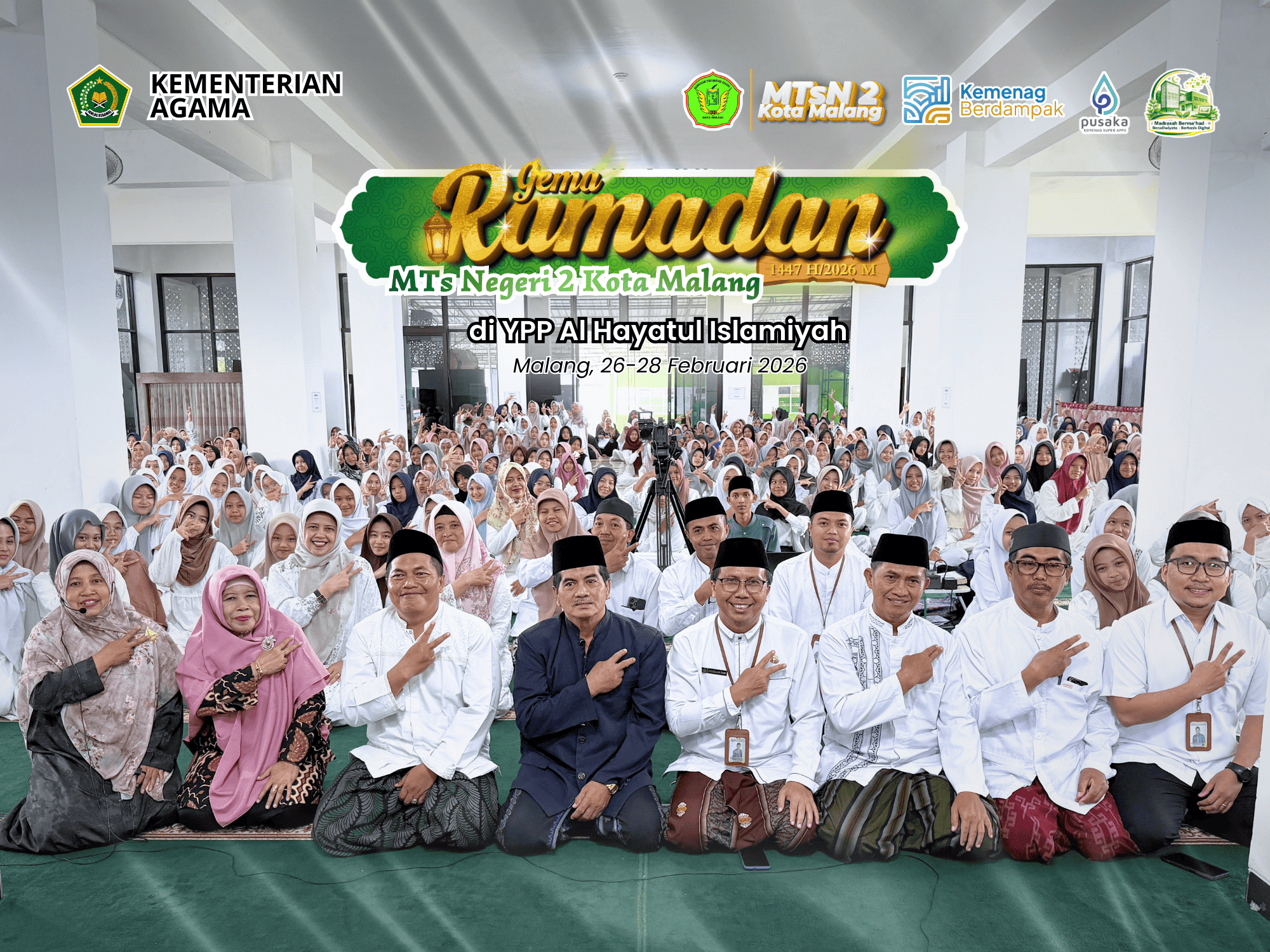 Pondok Ramadan MTsN 2 Kota Malang 2026: Meneguhkan Karakter, Menggapai Ridha Allah SWT