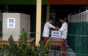 Pemilu Ketua dan Wakil Ketua OSIS MTsN 2 Kota Malang