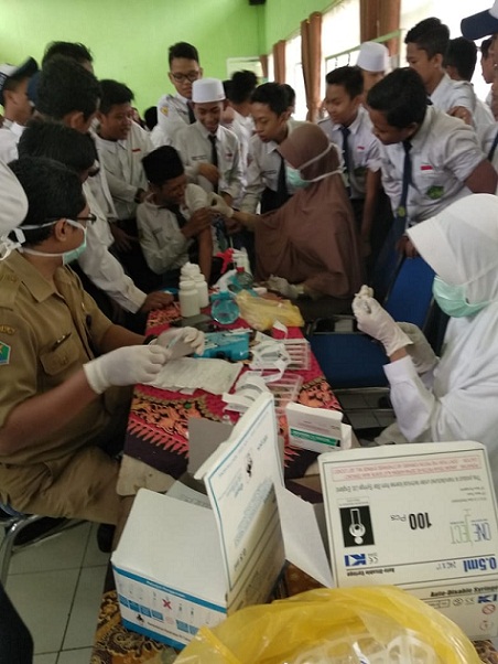 MTsN 2 Kota Malang Suntik Lagi