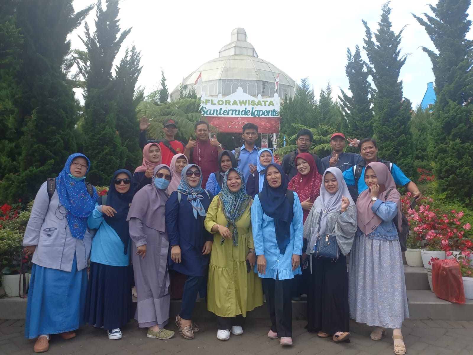 Sambut Digital Classroom, MGMP Bahasa Inggris MTs Kota Malang adakan OUTING di Kota Batu.