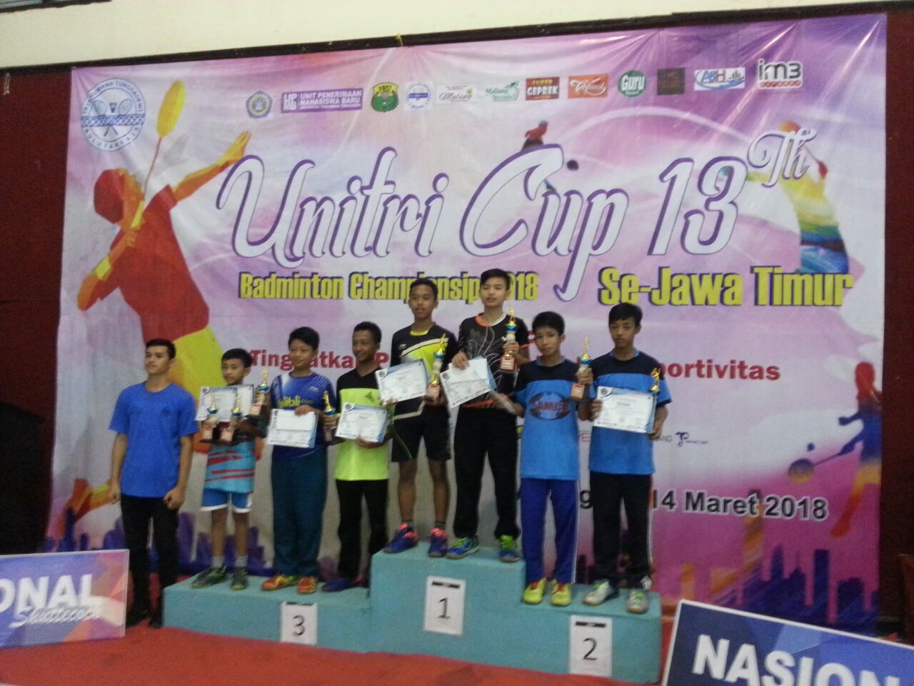 MTsN 2 Kota Malang Tambah Koleksi Piala Keolahragaan