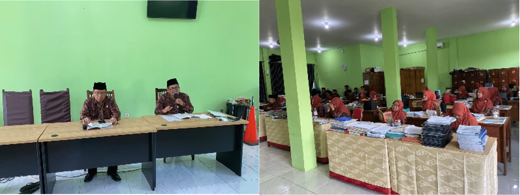 Ngaji Rutin GTK MTsN 2 Kota Malang: Meneladani Kerendahan Hati dari Kitab Nashoihul Ibad