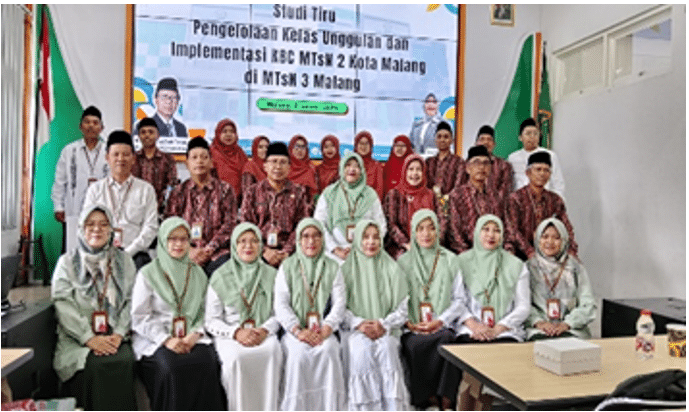 MTsN 2 Kota Malang Perkuat Kelas Unggulan dan Pendidikan Karakter melalui Studi Tiru KBC di MTsN 3 Malang