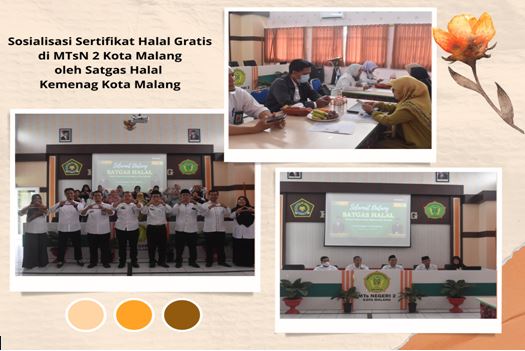 Sertifikat Halal Gratis, Tingkatkan Layanan di MTsN 2 Kota Malang