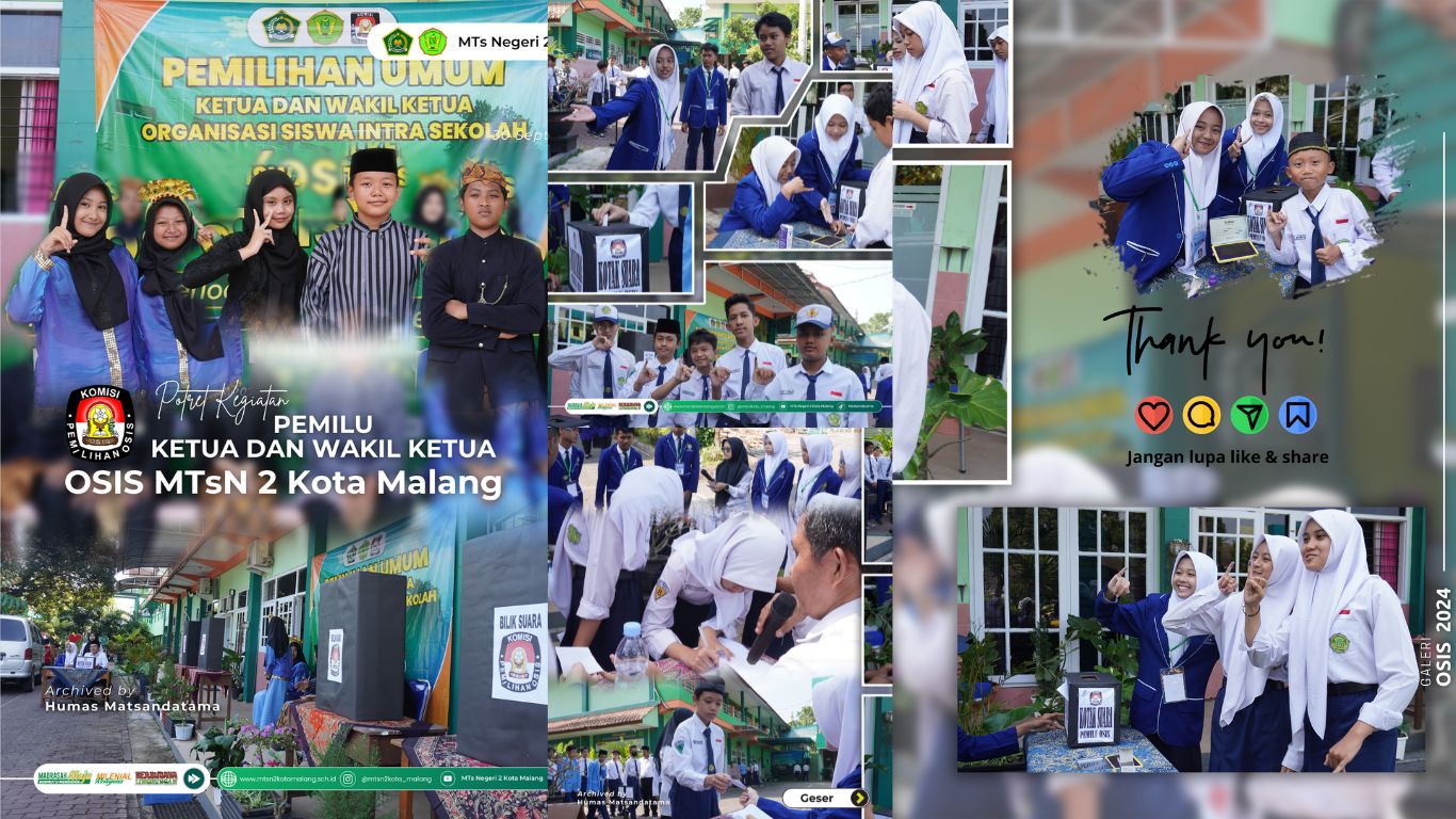 Meriah, Suara Demokrasi OSIS 2024-2025 Matsandatama