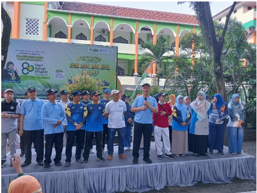 Semarak HAB ke-80 Kemenag RI, ASN dan GTK MTsN 2 Kota Malang Perkuat Sinergi Lewat Jalan Sehat