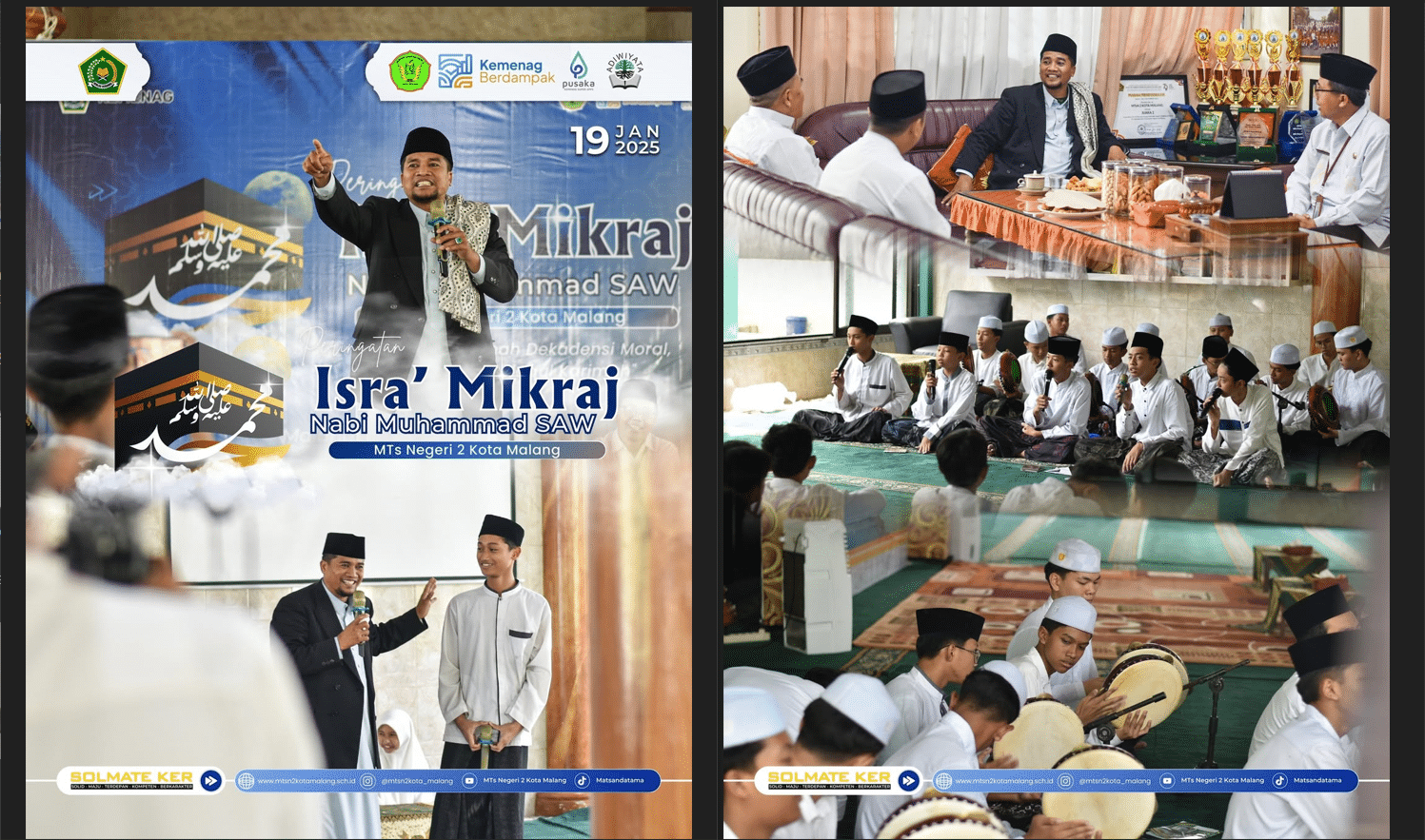 Matsandatama Teguhkan Akhlakul Karimah melalui Peringatan Isra Mi’raj Nabi Muhammad SAW 1447 H