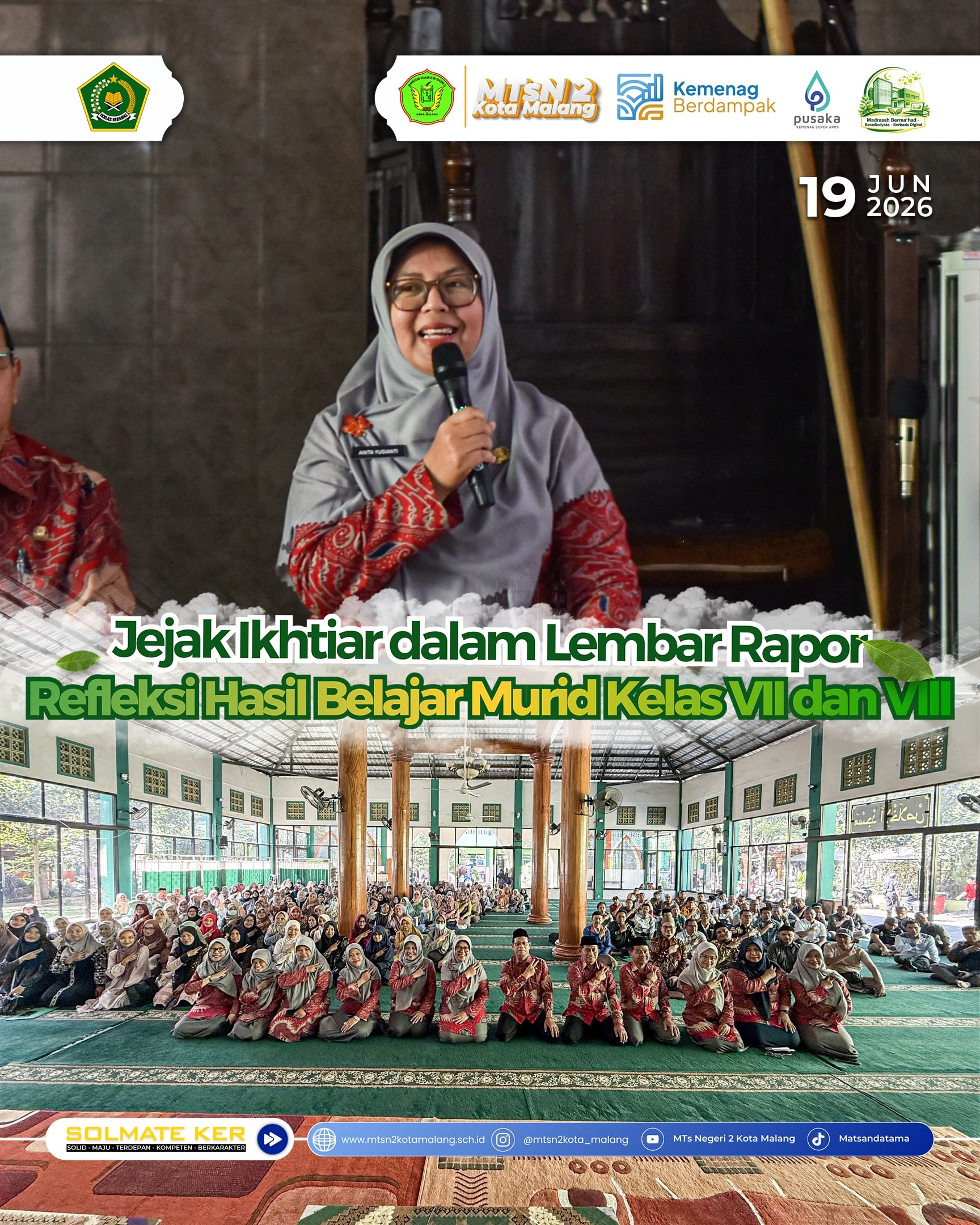 Menguatkan Sinergi, Menata Strategi, Mengukir Prestasi: MTsN 2 Kota Malang Siap Menyongsong Tahun Pelajaran 2026/2027